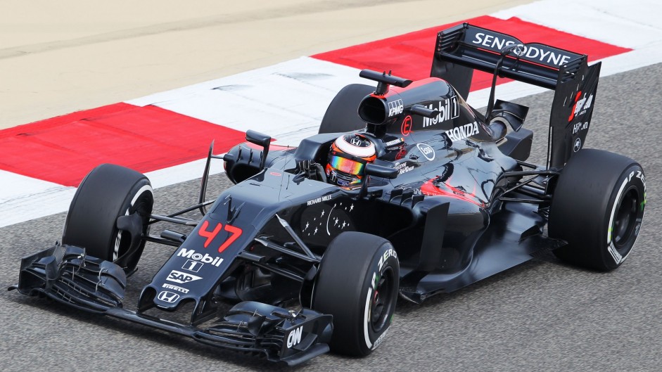 Stoffel Vandoorne, McLaren, Bahrain International Circuit, 2016