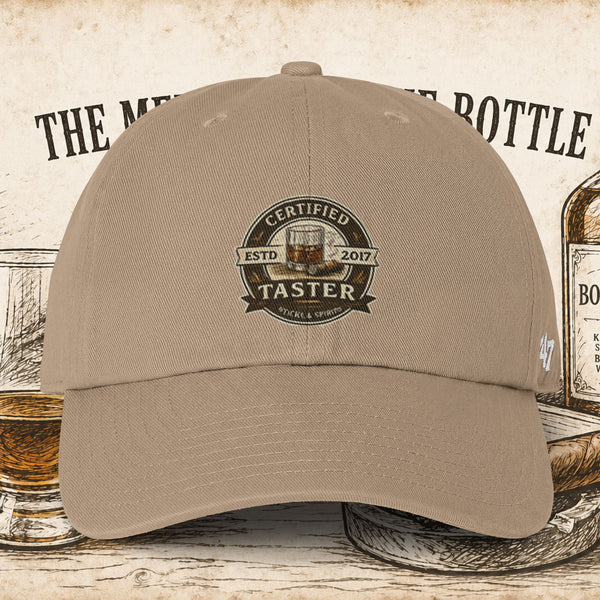 Certified Taster Cap — Beer & Spirits Logo Dad Hat