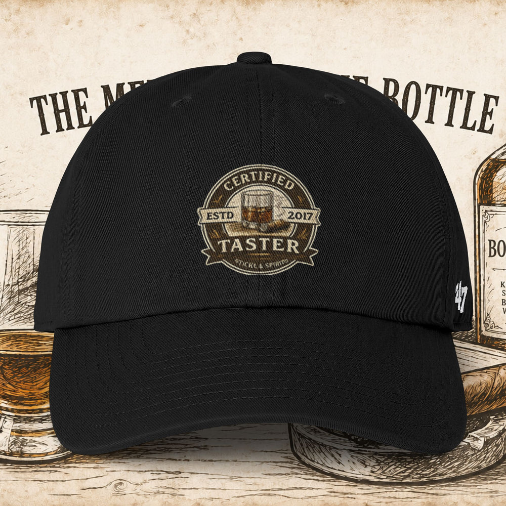 Certified Taster Cap — Beer & Spirits Logo Dad Hat